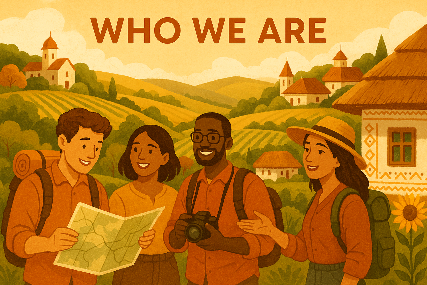 a picture about " who we are?